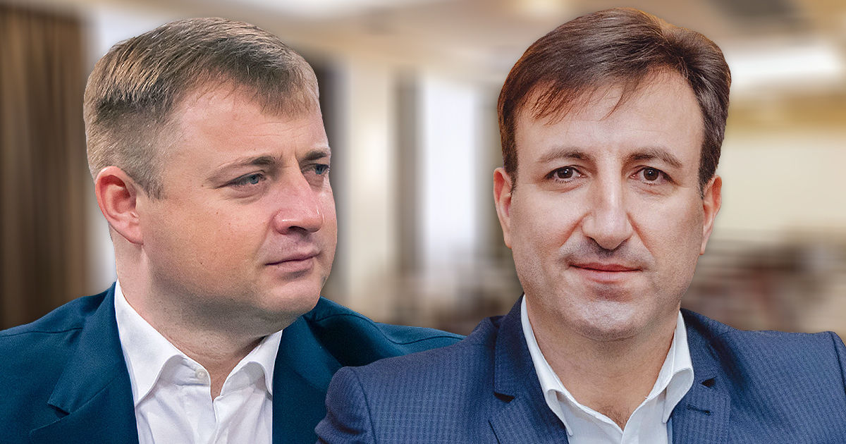 Кавкалюк обвиняет главу ГИП Чернэуцану в коррупции. Коллаж: Point.md