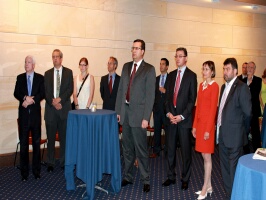 Preşedintele Parlamentului, Marian Lupu, a mulţumit pentru crearea Grupului de Prieteni ai Moldovei în Congresul SUA
