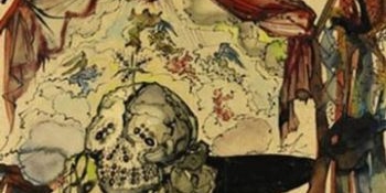 În imaginile surprinse de camerele de supraveghere, hoţul apărea ieşind din galerie cu o geantă mare din care se vedea rama tabloului.  