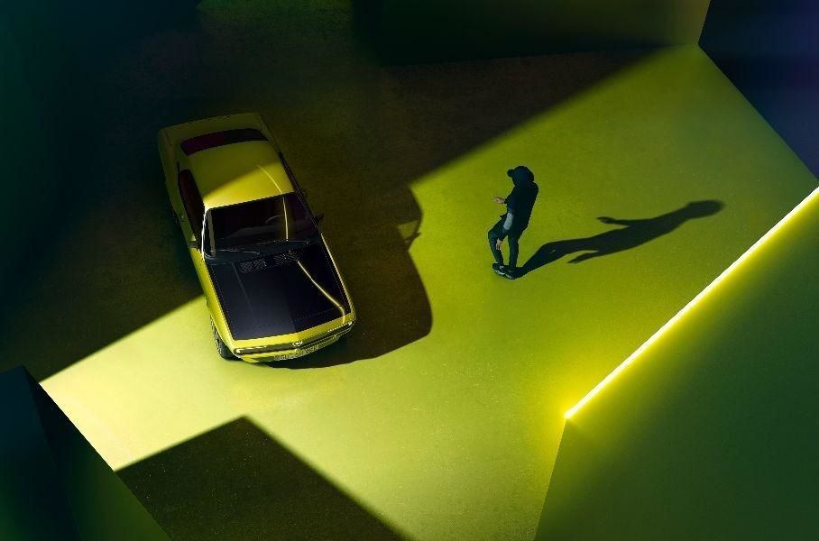 Opel возродил модель Manta в виде электрокара.