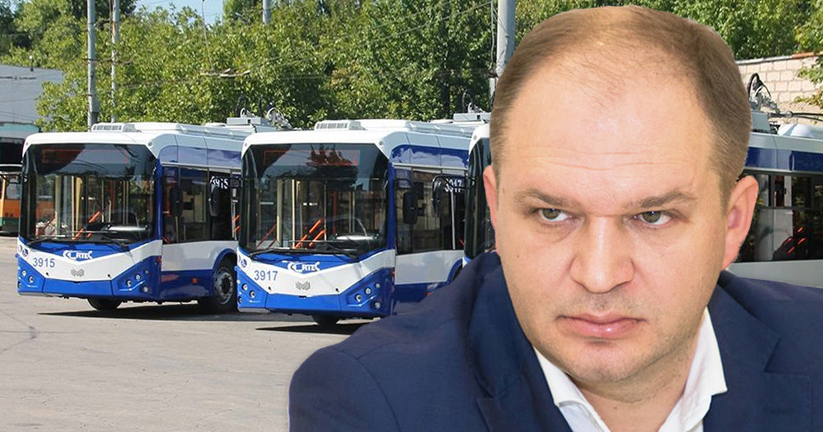 Чебан: Доходы Управления электротранспорта и «Городского автобусного парка» увеличились. Коллаж: Point.md
