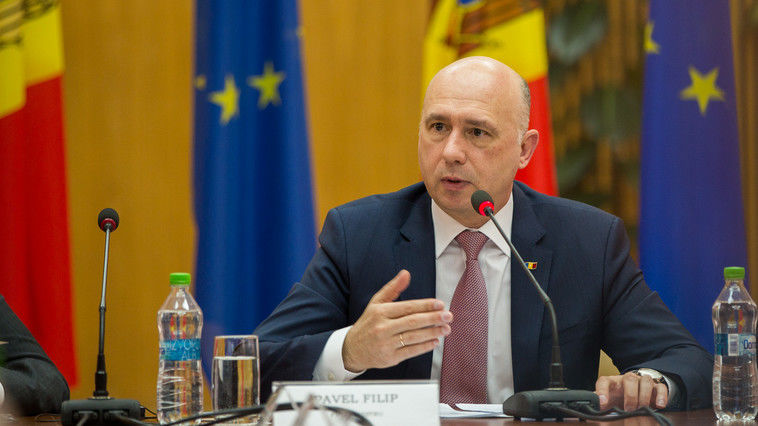 Председатель Демократической партии Молдовы Павел Филип.