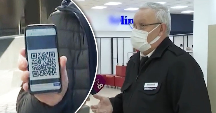 Журналисты выяснили, можно ли пройти в ТЦ с недействительным QR-кодом. Коллаж: Point.md