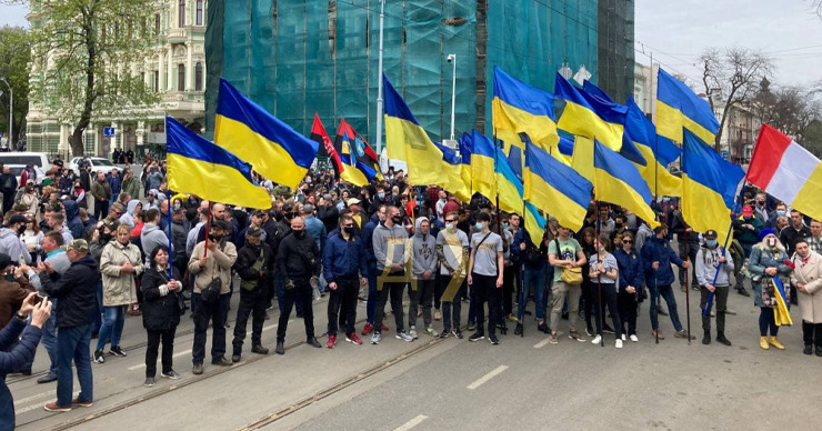 В Одессе вспоминают жертв событий 2 мая 2014 года.
