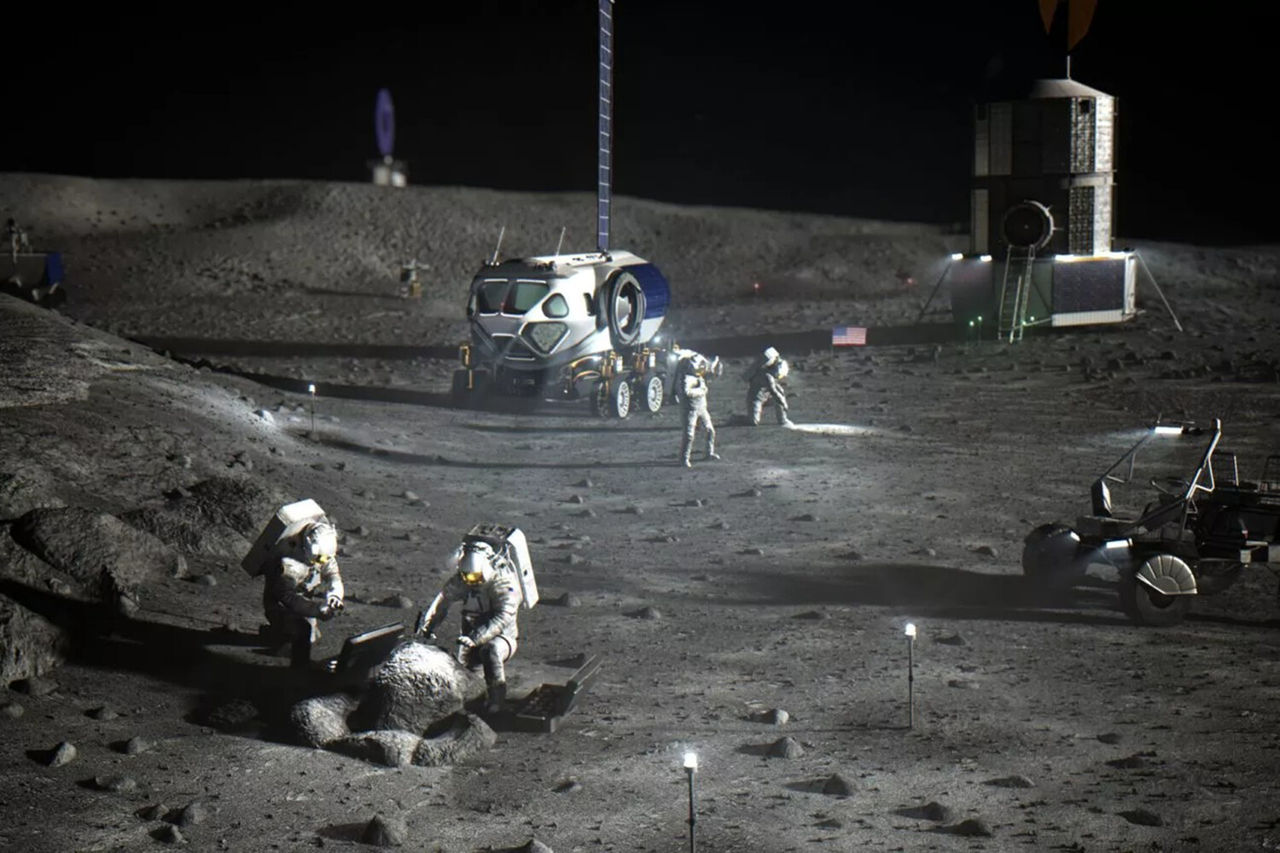 В NASA создали технологию самосборных зданий для других планет.