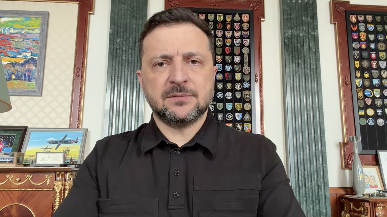 Zelenski: Rusia nu întâmplător a lansat un atac masiv în timpul vizitei lui Trump în China.