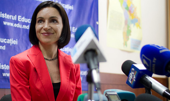 Майя Санду была назначена на пост министра просвещения на прошлой неделе.