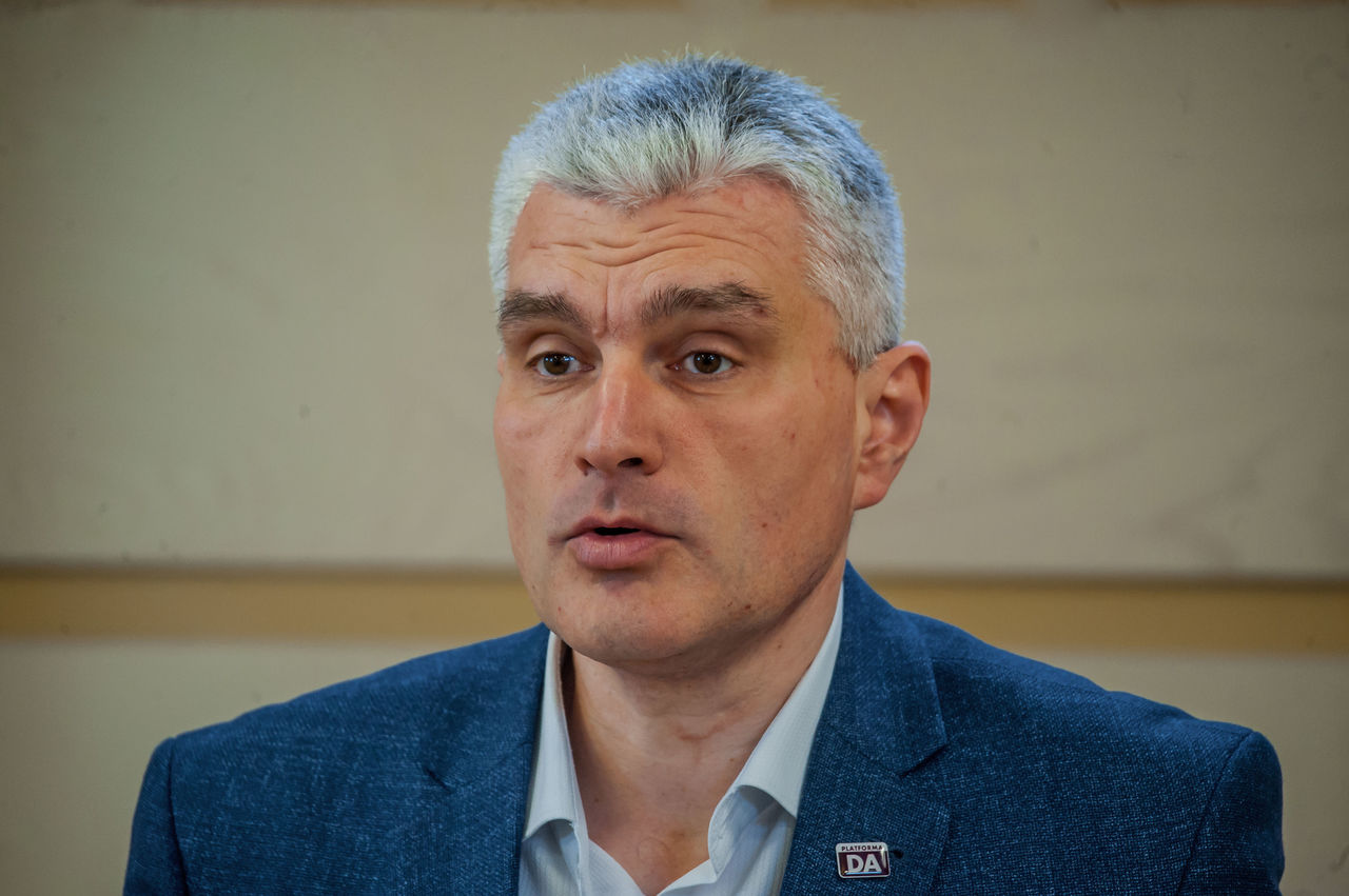 Вице-председатель парламента Александр Слусарь.