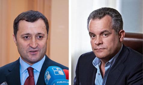 Mежду первым вице-спикером парламента Владом Плахотнюком и премьер-министром Владом Филатом произошла ссора.