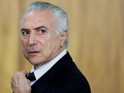 Бывший глава Бразилии Мишел Темер.