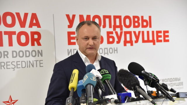 Президент Молдовы Игорь Додон. 