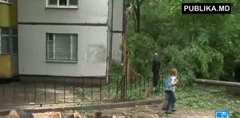 Инцидент, в результате которого только чудом никто не пострадал, произошел вблизи жилых домов.