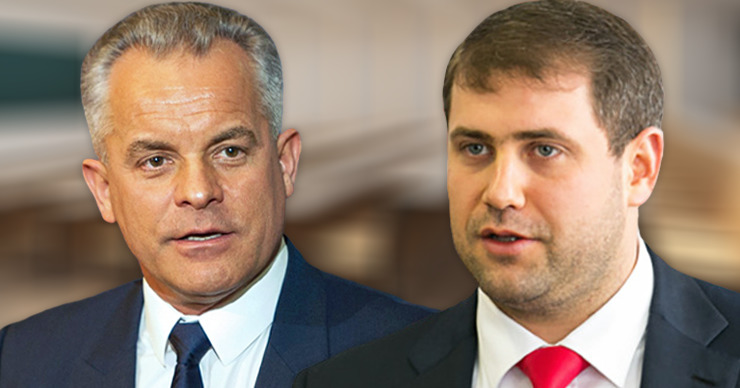 Шор: Мы общаемся с Плахотнюком и разговариваем о политике. Коллаж: Point.md.