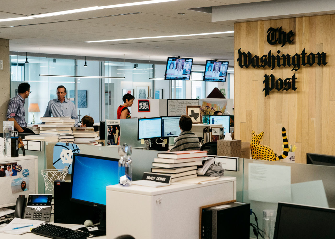 The Washington Post открывает бюро в Украине.