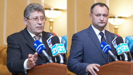 Referitor la statul în genunchi, Ghimpu i-a făcut o propunere liderului PSRM.