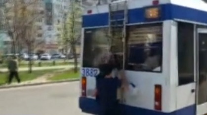 Инцидент был заснят в столичном секторе Рышкановка на бульваре Мирча чел Бэтрын. 