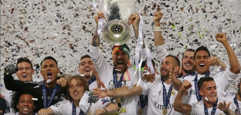Real Madrid a cucerit pentru a 11-a oară în istorie trofeul Ligii Campionilor. Foto: Reuters