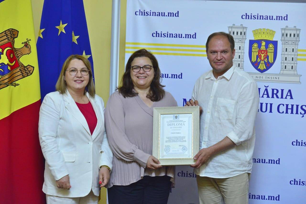 Примэрия Кишинева развивает сотрудничество с ЮНИСЕФ в Молдове.