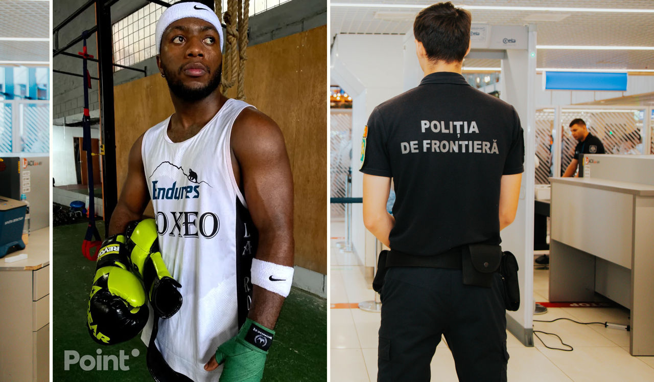 Un boxer columbian, refuzat să intre în Republica Moldova.