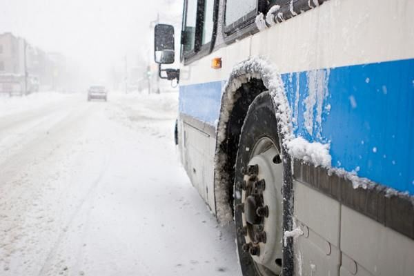 Из-за снежных заносов два автобусных рейса из Приднестровья в Одессу были отменены.