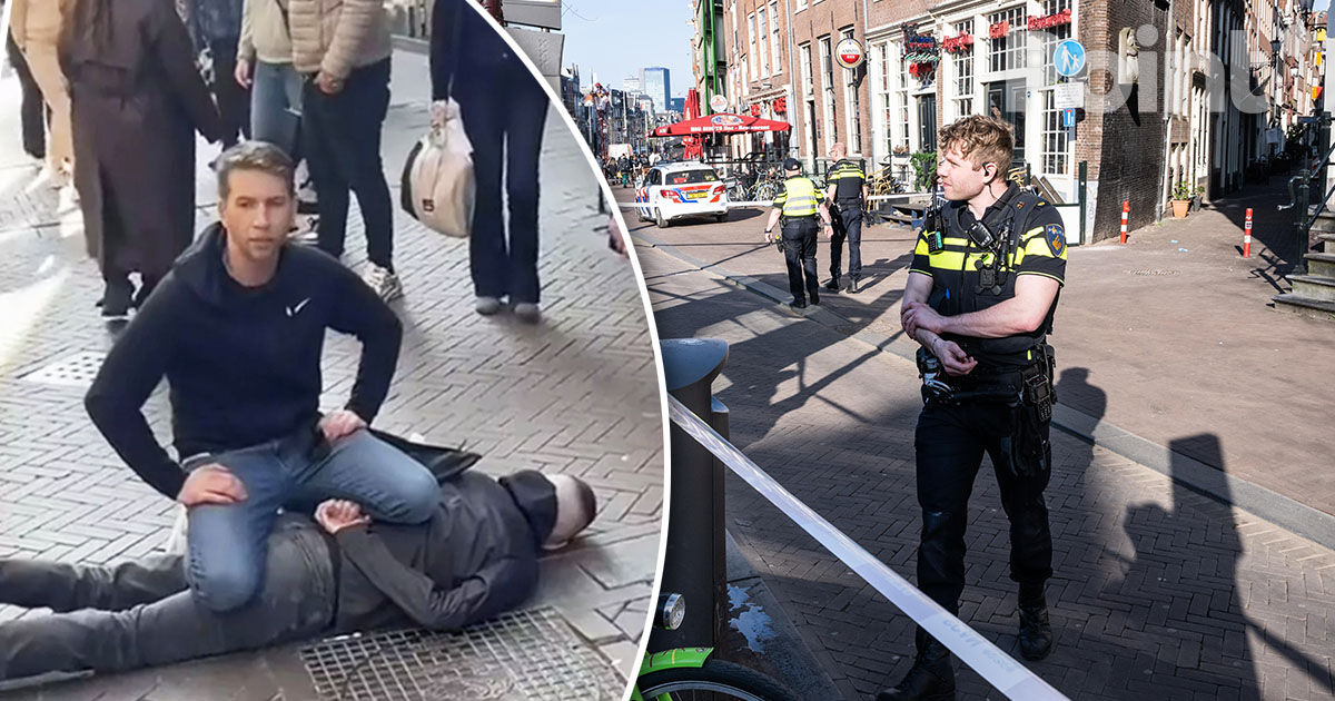 Un turist britanic care a oprit un atacator înarmat cu un cuțit, decorat la Amsterdam.