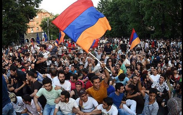 В Ереване прошел митинг.