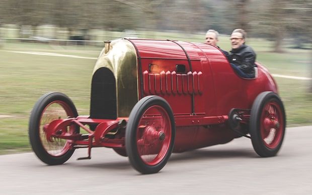 Fiat S76, pornit şi condus după 100 de ani de pauză.