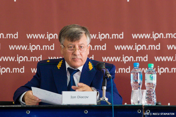 Ion Diacov: Procurorul general este controlat de Vlad Plahotniuc.