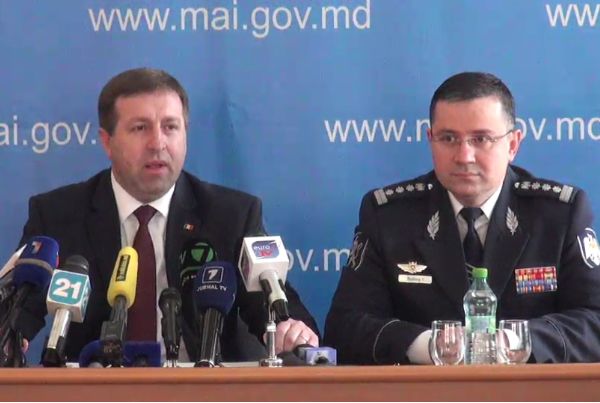 Anuntul a fost facut de ministrul de Interne, Oleg Balan, in cadrul unei conferinte de presa.