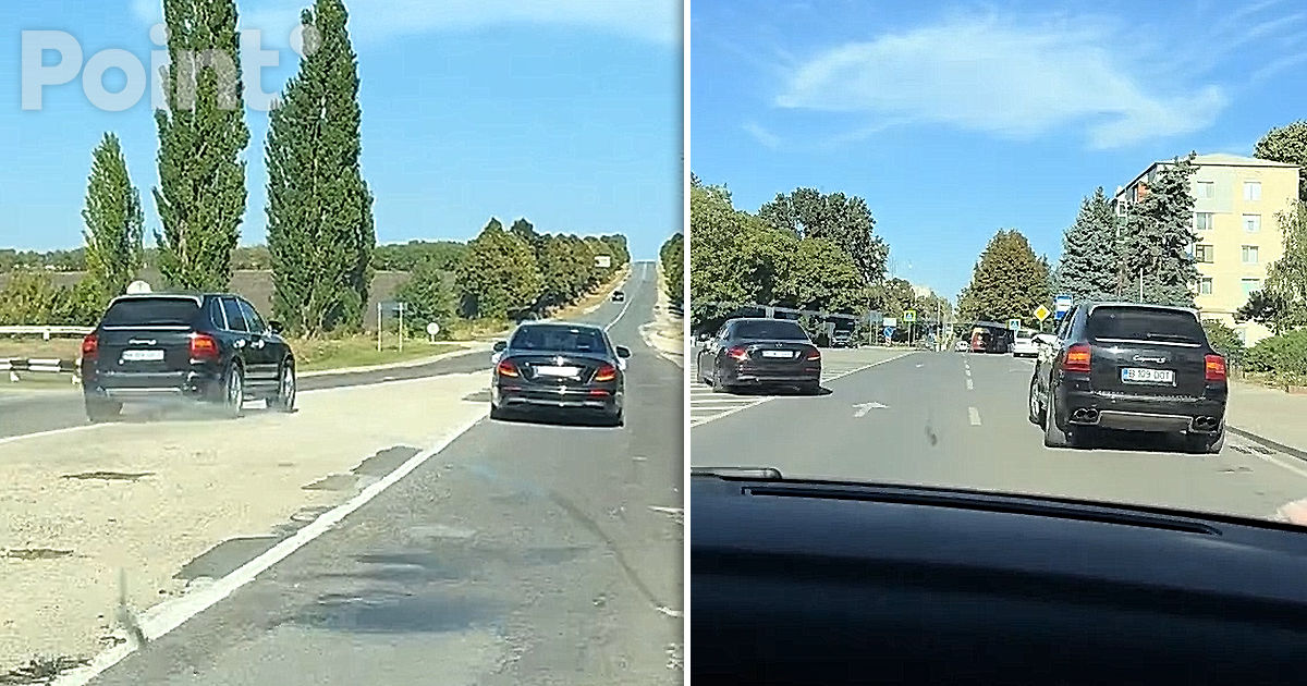 Identitatea a doi șoferi care au manifestat un comportament agresiv în trafic, stabilită.