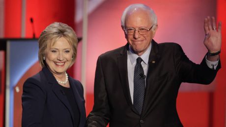 Sanders își anunță oficial sprijinul pentru Hillary Clinton în cursa pentru Casa Albă. Foto: salon.com