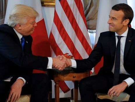 Макрон и Трамп договорились о совместном ответе при новой химатаке в Сирии.