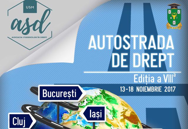 Autostrada de Drept, ediția a VIII-a. Cine poate participa