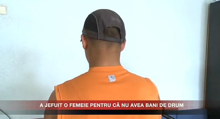 Individul care a atacat în plină stradă o femeie şi i-a furat geanta a fost reţinut.