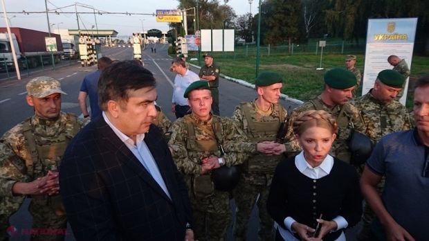 Saakașvili: Nu am niciun conflict cu Poroșenko. El are cu mine