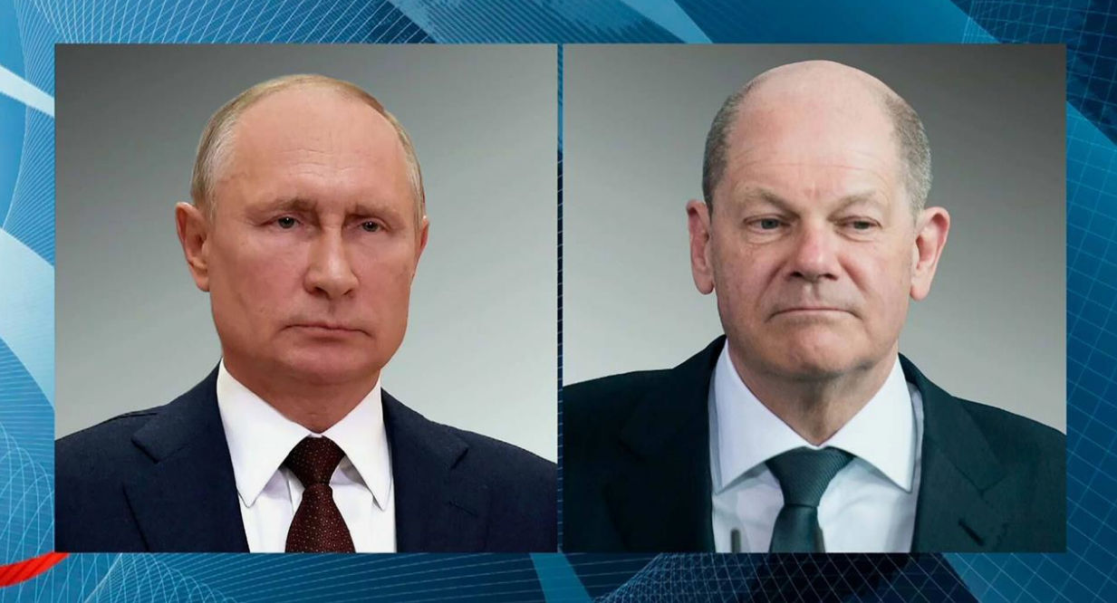 Шольц за месяц сообщил лидерам США и Франции о звонке Путину.