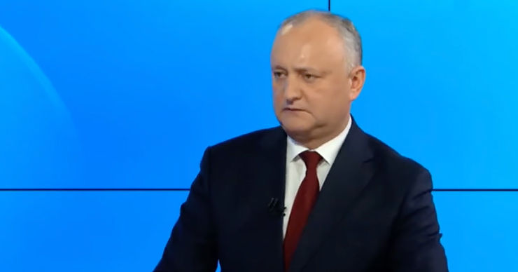 Додон: Переговоры с Россией – единственное решение, остальное – филькина грамота.