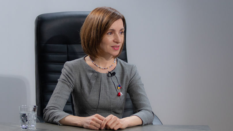 Президент Республики Молдова Майя Санду. 