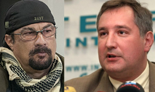 Вице-премьер России Дмитрий Рогозин встретился с известным актером Стивеном Сигалом.