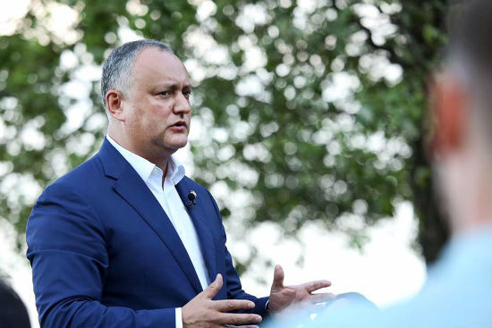 Президент Молдовы Игорь Додон.