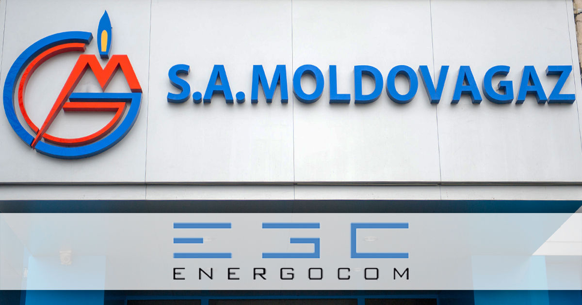 Moldovagaz погасил более половины кредита, взятого у Energocom. Коллаж Point.md.