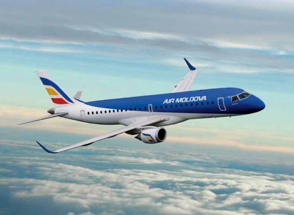 Un avion al Air Moldova a făcut cale întoarsă.