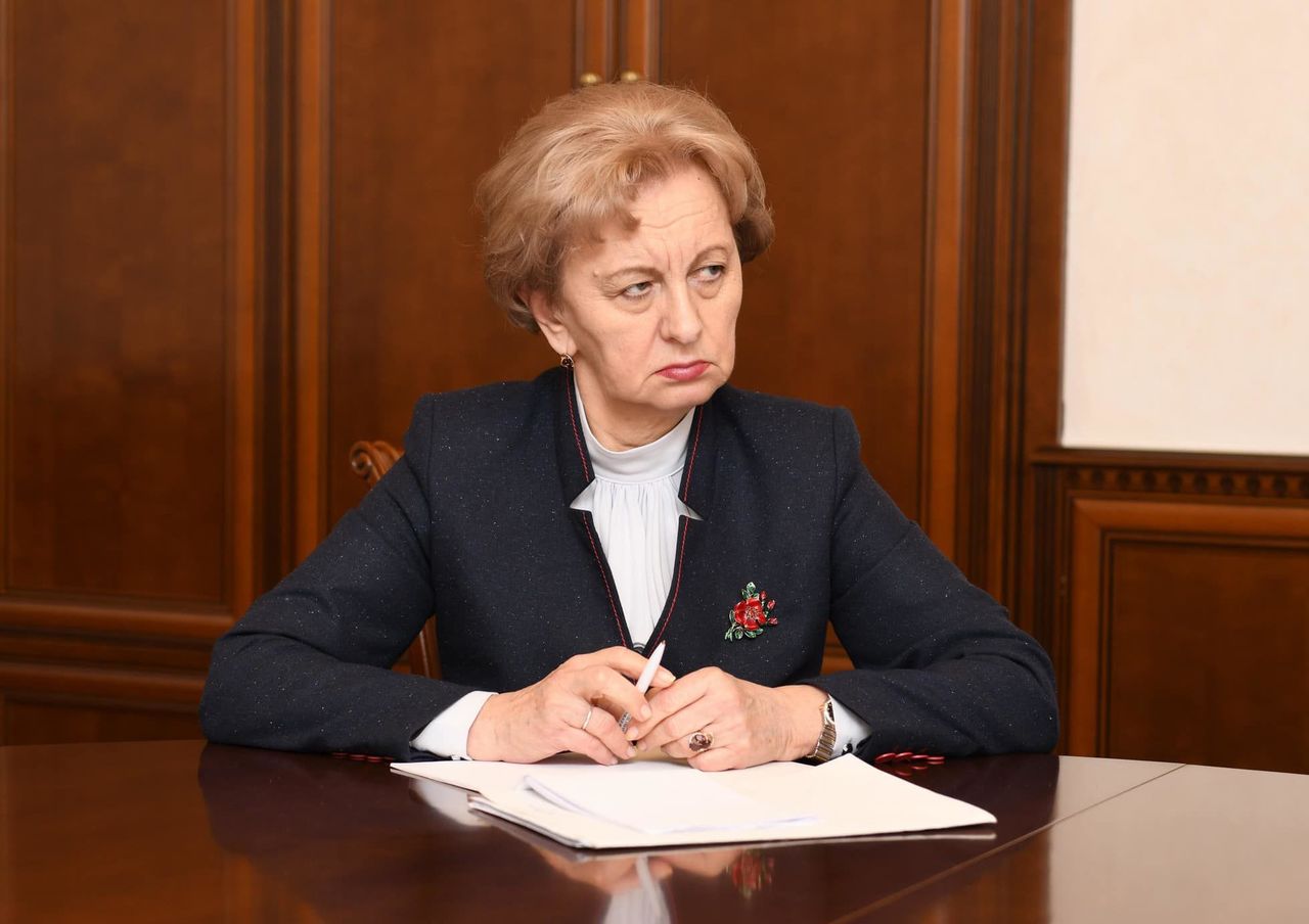Спикер Парламента РМ Зинаида Гречаный.