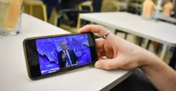 Роскомнадзор требует от TikTok снять ограничения с видеозаписи обращения Путина.