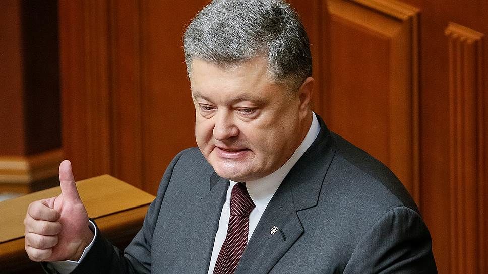 Президент Украины Петр Порошенко.