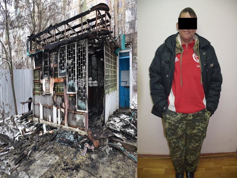 Полиция установила, что женщина также причастна к пожару, который произошел 27 февраля на бульваре Мирча чел Бэтрын. Фото: politiacapitalei.md.