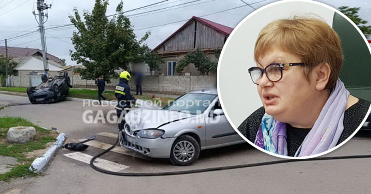 В Комрате перевернулся автомобиль госчиновника: другой участник ДТП вез детей.