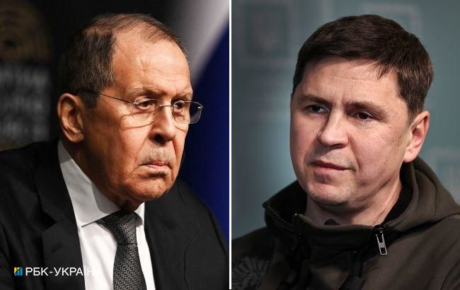 Подоляк отверг обвинения Лаврова в отходе от соглашения в Стамбуле.