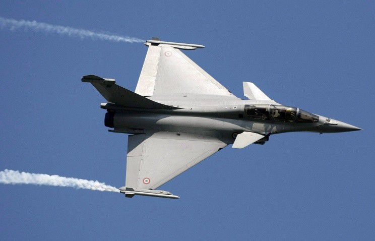 Истребители Rafale.
