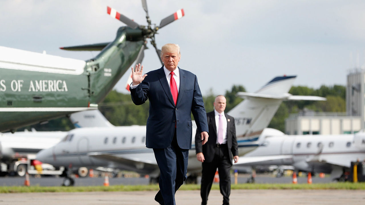 Вертолет Трампа выставили на продажу.